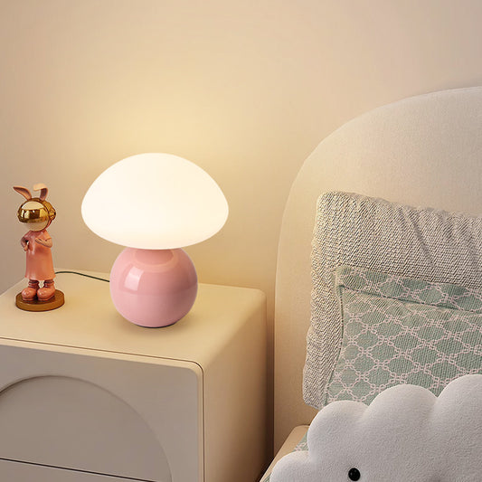 Mushroom Ceramic Night Lamp