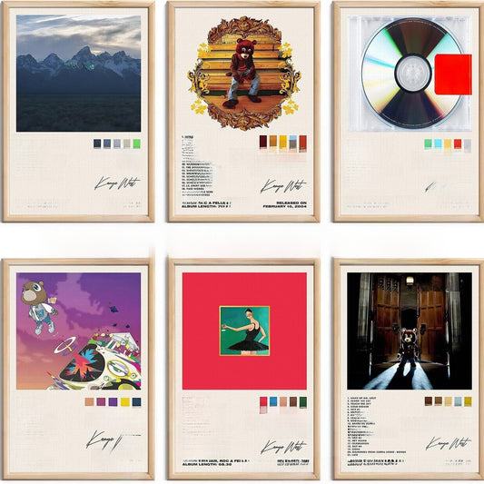 Ablum Cover Canvas Print - Multiple Styles