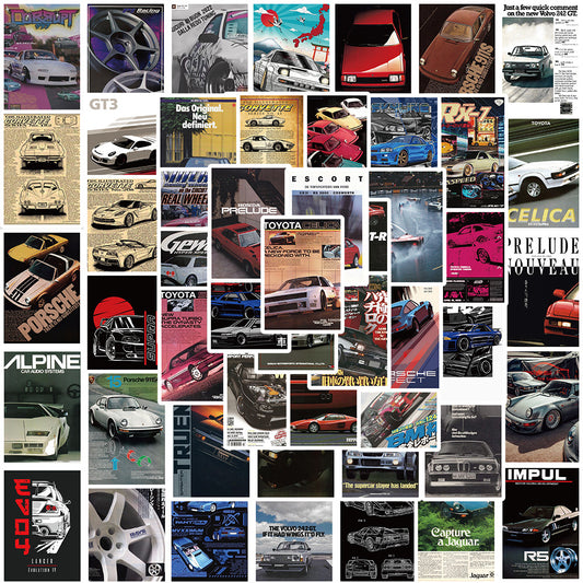 JDM Car Waterproof Stickers