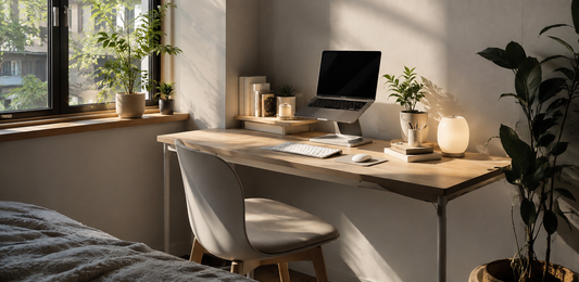 Aesthetic Desk Setup Ideas for Small Spaces