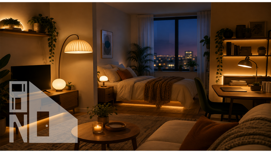Ambient Lighting Ideas for a Cozy Studio Apartment