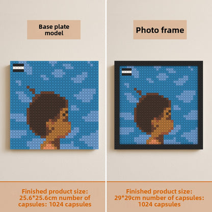 Vinyl Record Rap Hip-Hop Poster Blocks