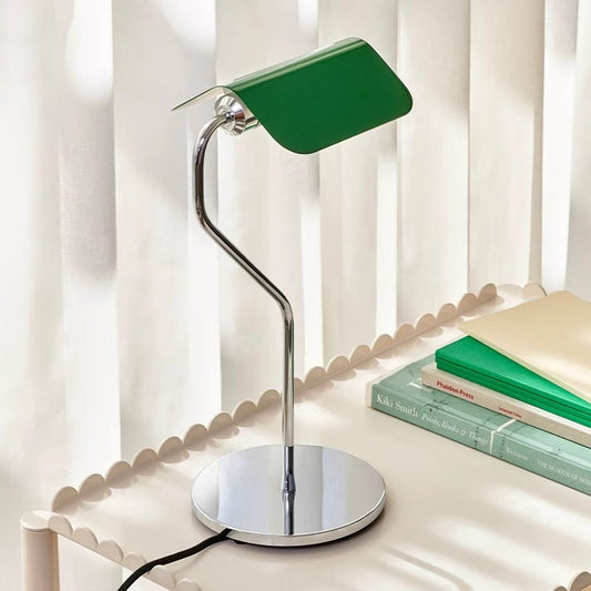Industrial Gooseneck Clip Lamp