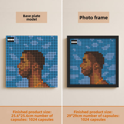 Vinyl Record Rap Hip-Hop Poster Blocks