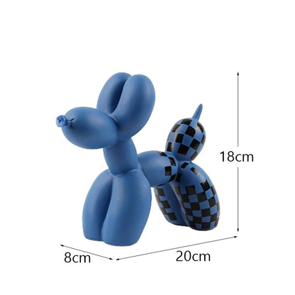 Water transfer printing colorful graffiti balloon dog