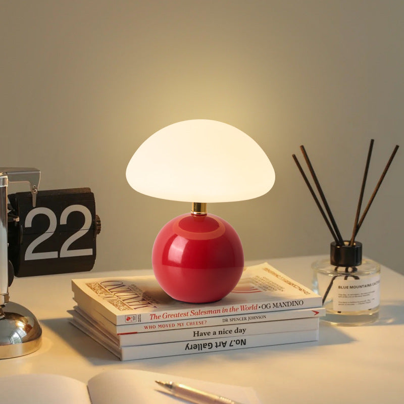 Ceramic Mushroom Night Light Table Lamp