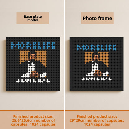 Vinyl Record Rap Hip-Hop Poster Blocks