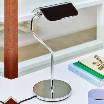 Adjustable LED Desk Lamp with Clip Base