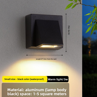 Modern Waterproof LED Wall Light