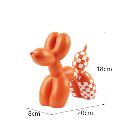 Water transfer printing colorful graffiti balloon dog