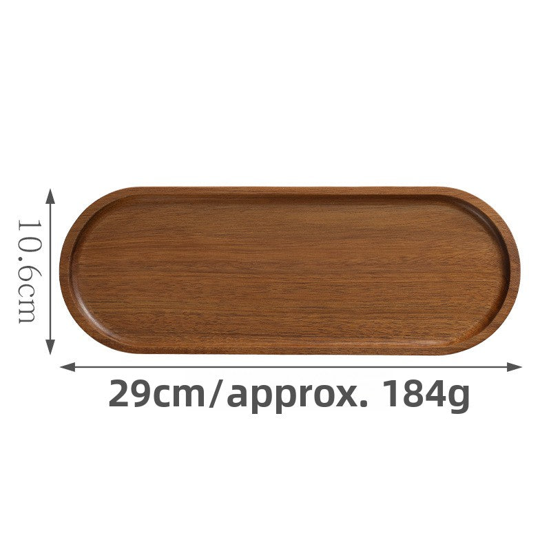 Acacia Wood Tray, Premium Dinner Plate