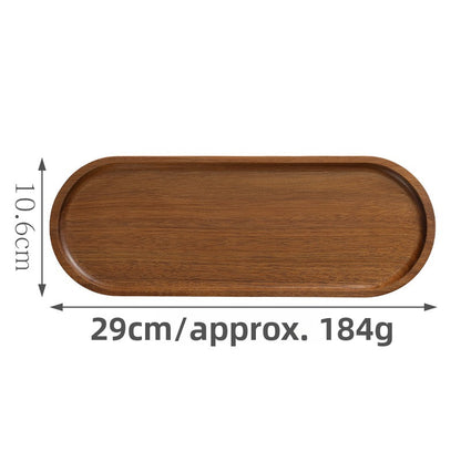 Acacia Wood Tray, Premium Dinner Plate