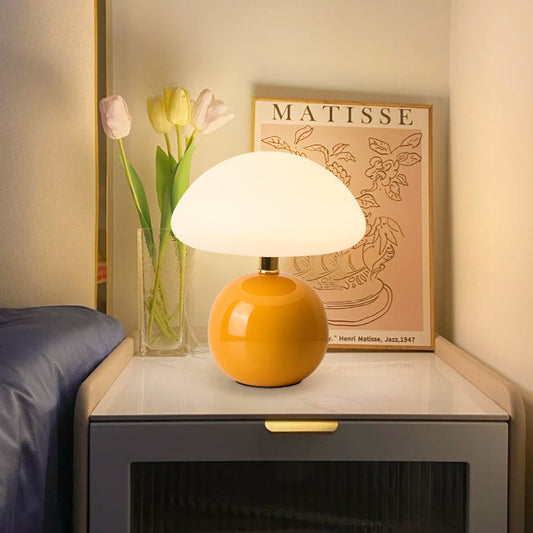 Mushroom Ceramic Night Lamp