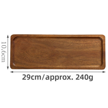 Acacia Wood Tray, Premium Dinner Plate