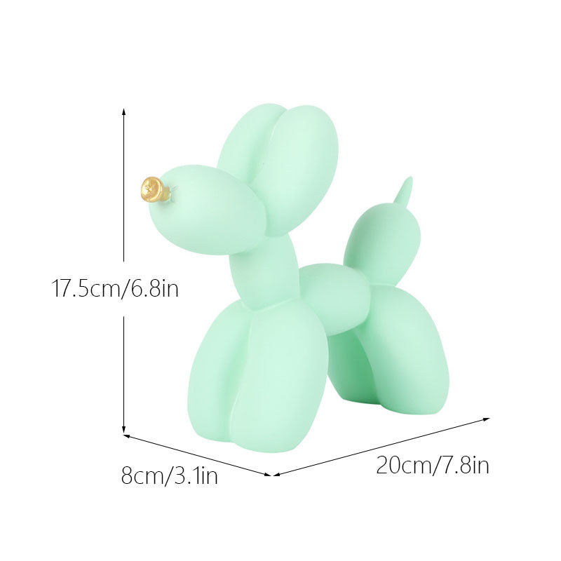 Water transfer printing colorful graffiti balloon dog