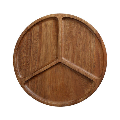 Acacia Wood Tray, Premium Dinner Plate