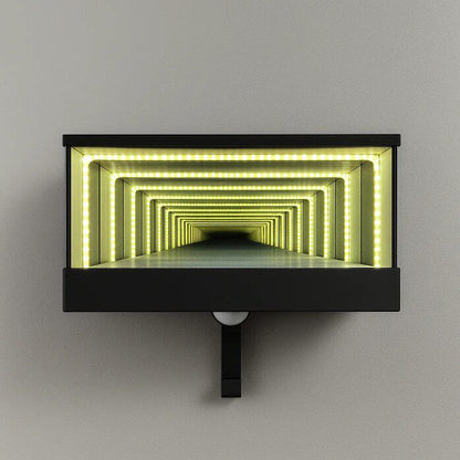 Infinite Mirror Garage Key Holder with LED Light