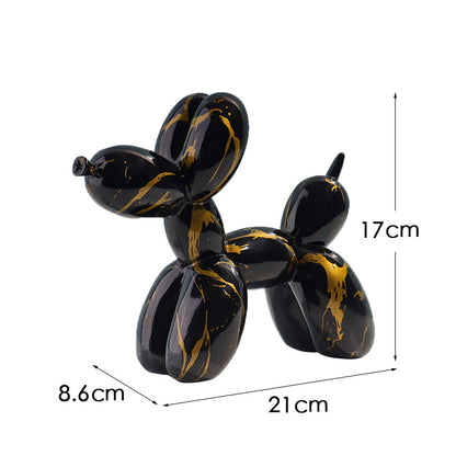 Water transfer printing colorful graffiti balloon dog