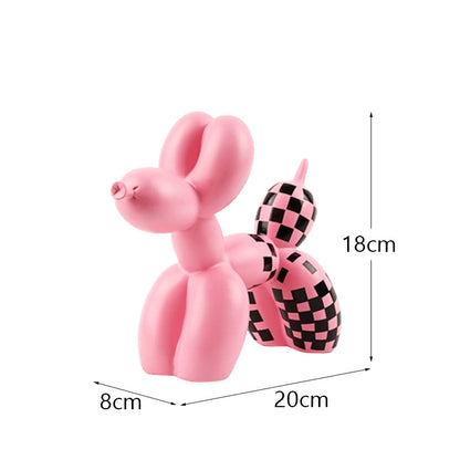 Water transfer printing colorful graffiti balloon dog