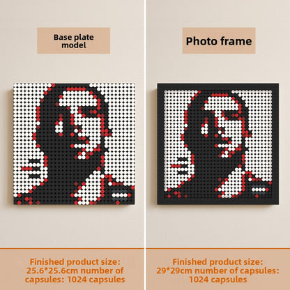 Vinyl Record Rap Hip-Hop Poster Blocks