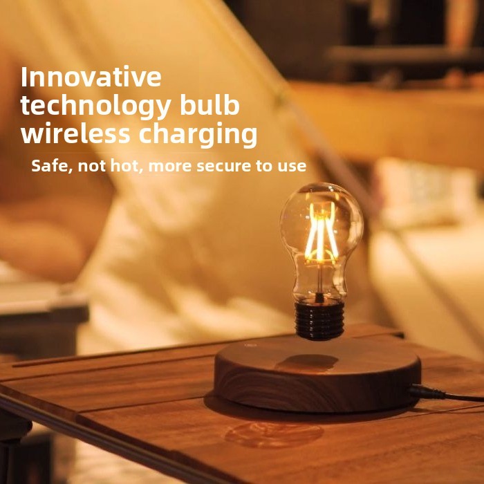 Magnetic Levitation LED Light Bulb Retro Night Light