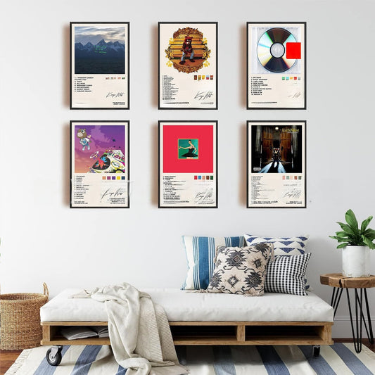 Ablum Cover Canvas Print - Multiple Styles