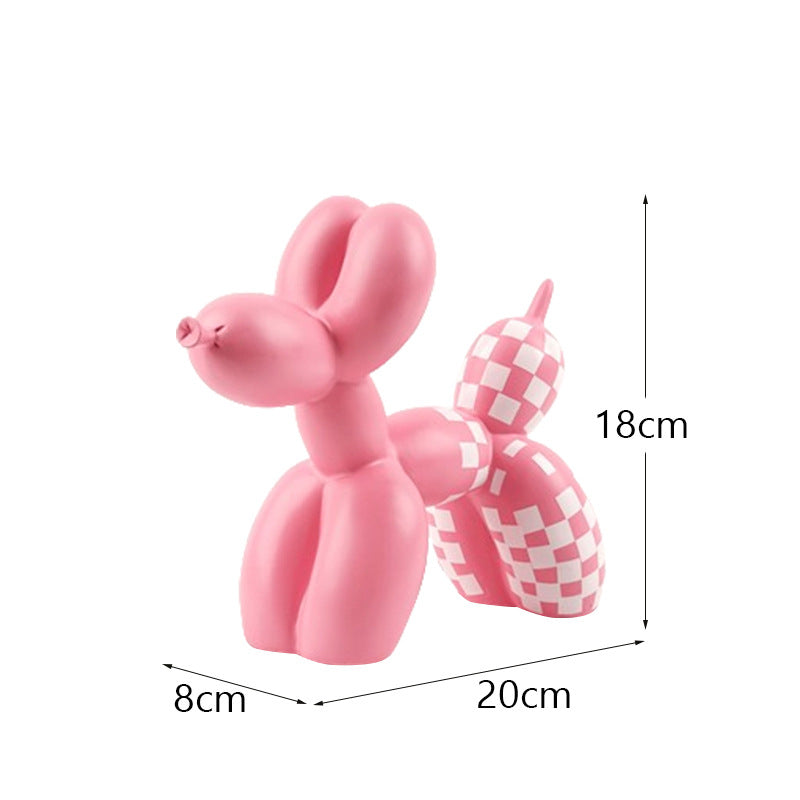 Water transfer printing colorful graffiti balloon dog