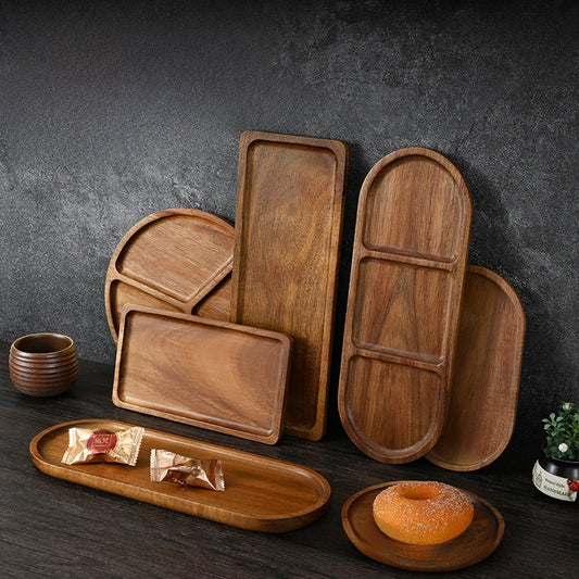 Acacia Wood Serving Tray