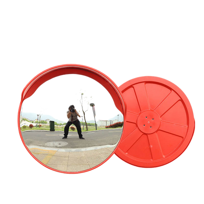 Wide-angle convex reflective mirror