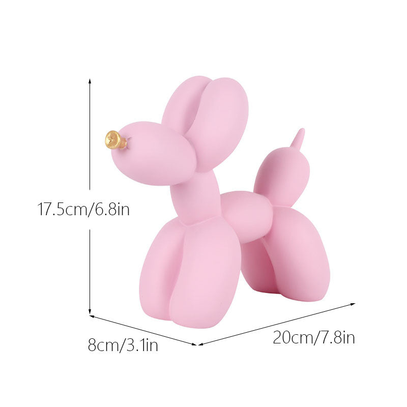 Water transfer printing colorful graffiti balloon dog