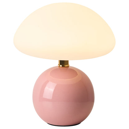 Ceramic Mushroom Night Light Table Lamp