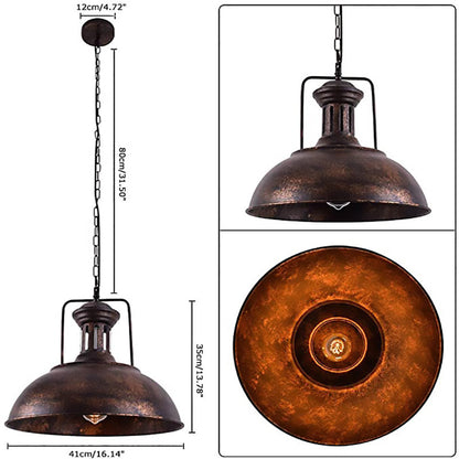 Retro Industrial Style Iron Pendant Light