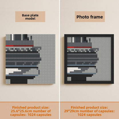 Vinyl Record Rap Hip-Hop Poster Blocks