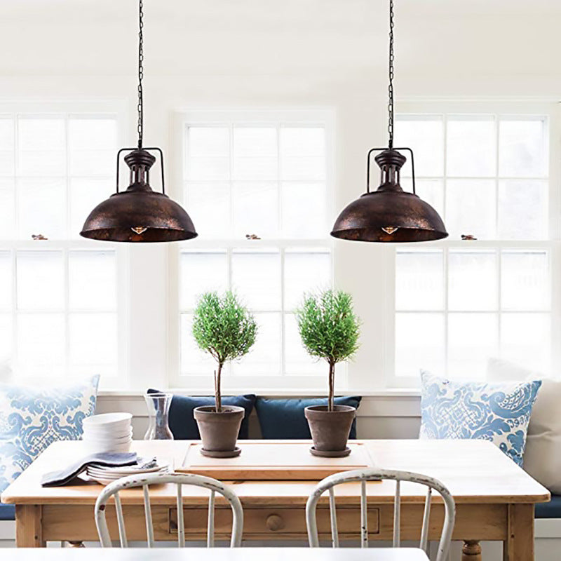Retro Industrial Style Iron Pendant Light