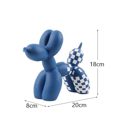 Water transfer printing colorful graffiti balloon dog