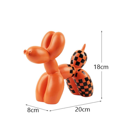 Water transfer printing colorful graffiti balloon dog