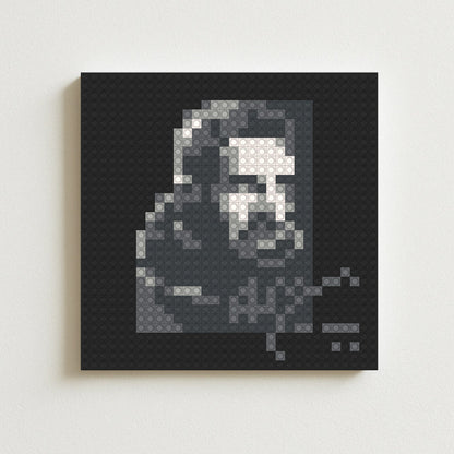 Vinyl Record Rap Hip-Hop Poster Blocks