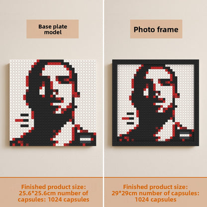 Vinyl Record Rap Hip-Hop Poster Blocks
