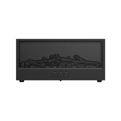 Fireplace Flame Aroma Diffuser with Remote Control and Humidifier