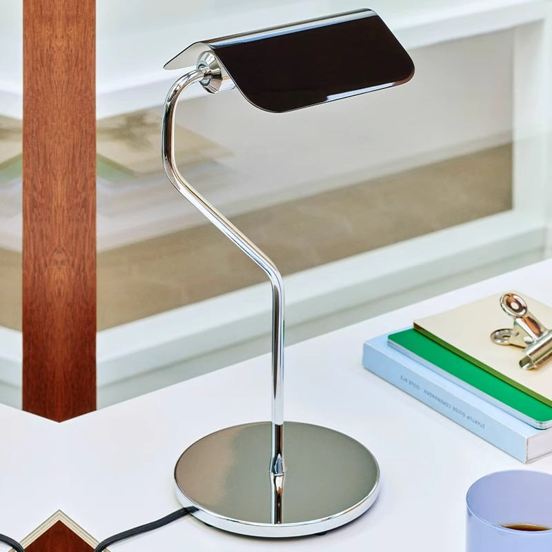 Adjustable LED Desk Lamp with Clip Base
