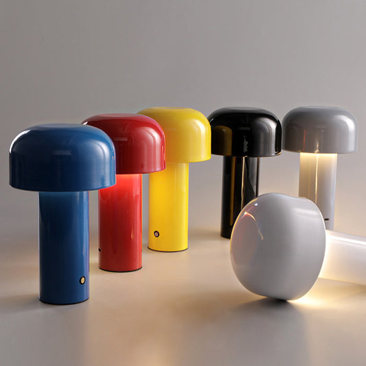 Portable Mushroom Glass Lamp
