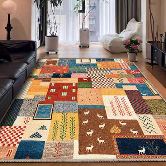 Retro Plush Velvet Rug